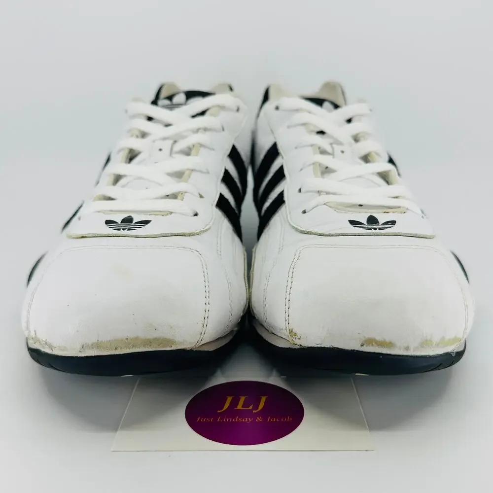 Adidas Men's Adi Racer Lo Vintage 2005 Leather Sneakers 117185 Size 12